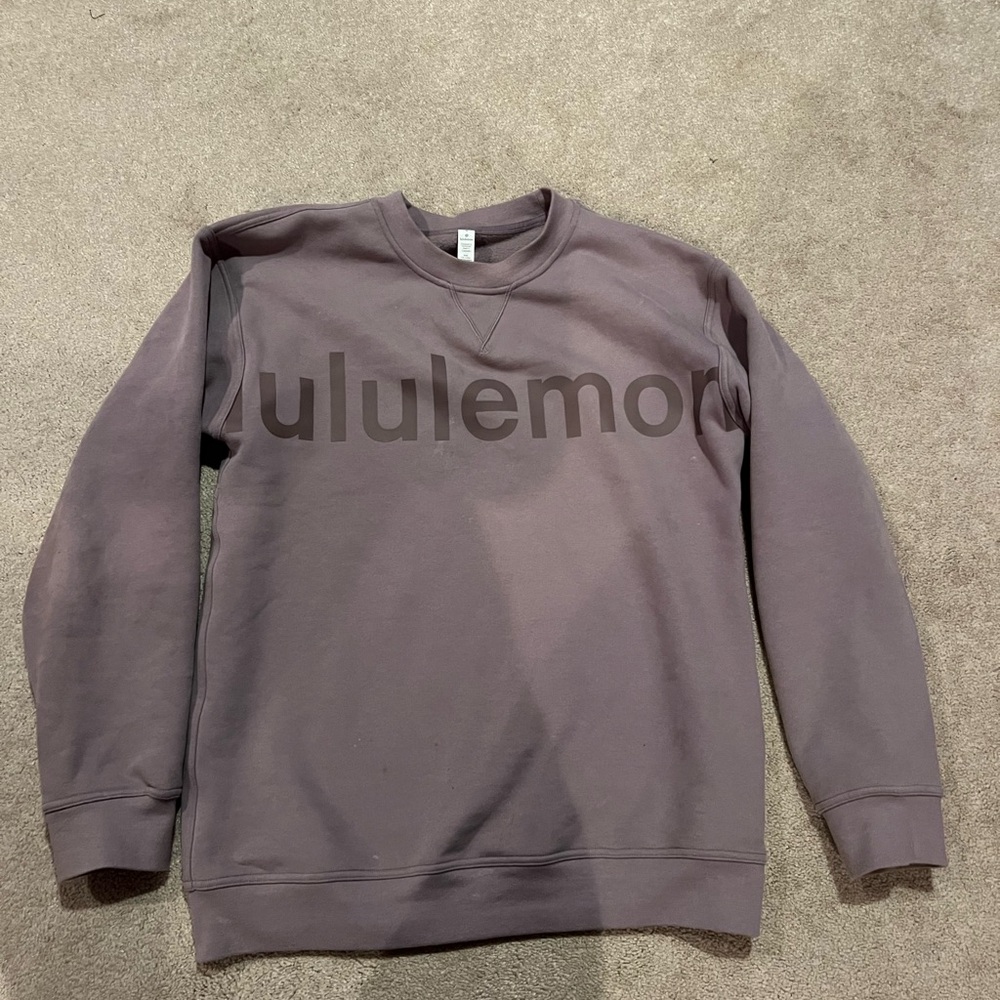 Purple Lululemon Crewneck